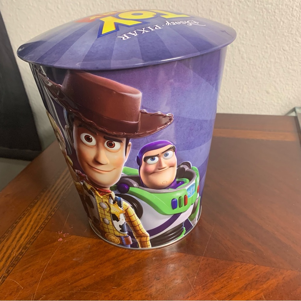 Golden Link Disney Toy Story 4 Metal Popcorn Tin